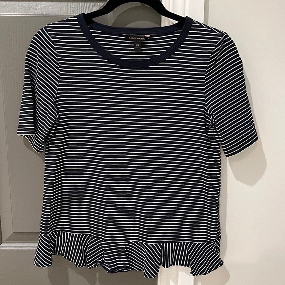 Banana Republic striped shirt